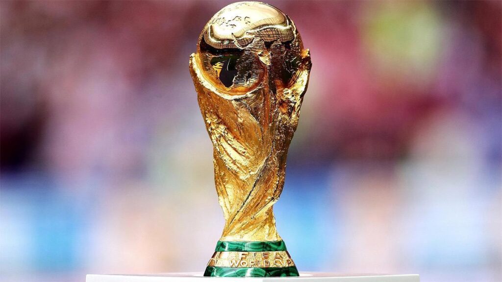 Foto de la copa del mundo de fútbol